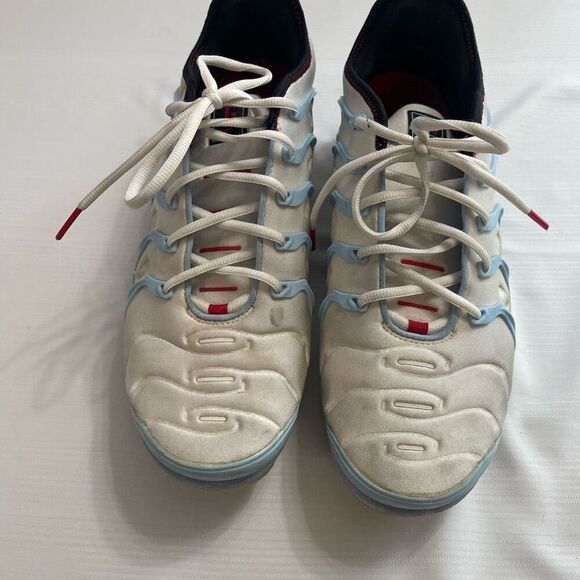 Nike AIR VAPORMAX PLUS Chicago CW6974-100 Men SZ 10.5 10 1/2 Psychic Blue - Picture 3 of 9